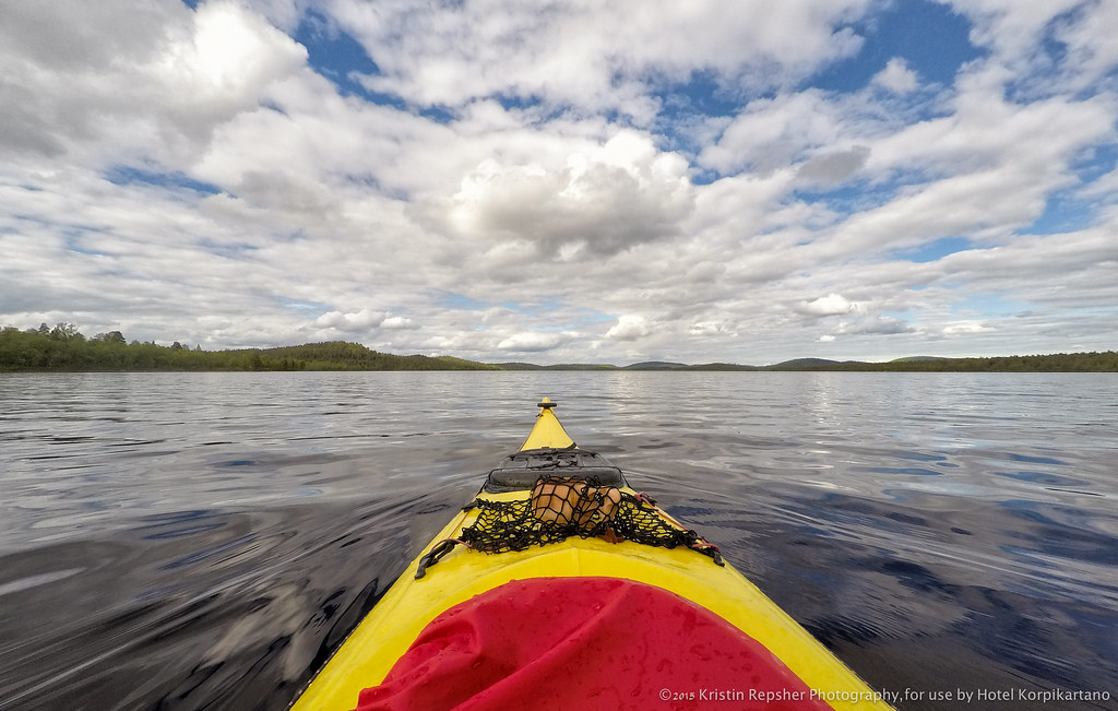 MELOEN JA SOUDELLEN MENESJÄRVELLÄ-Inari