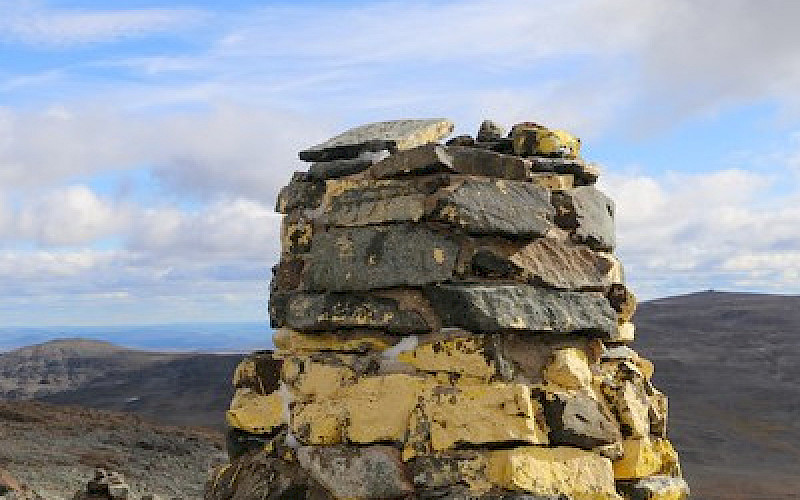 Haltitunturin huiputus -Kilpisjärvi