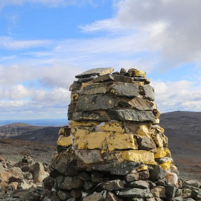 Haltitunturin huiputus -Kilpisjärvi